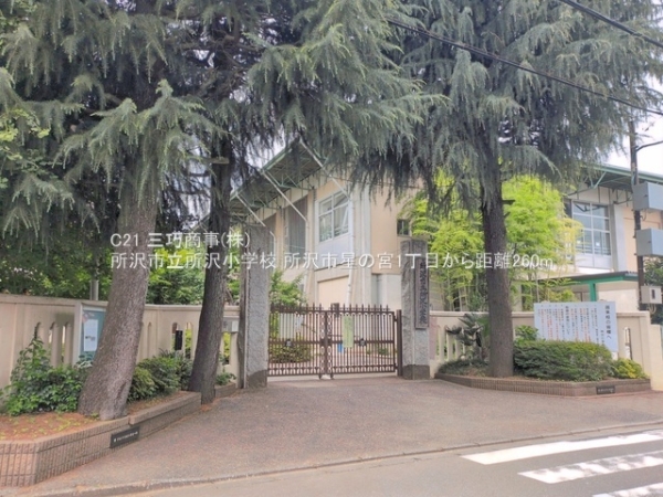 所沢市星の宮１丁目の土地(所沢市立所沢小学校)