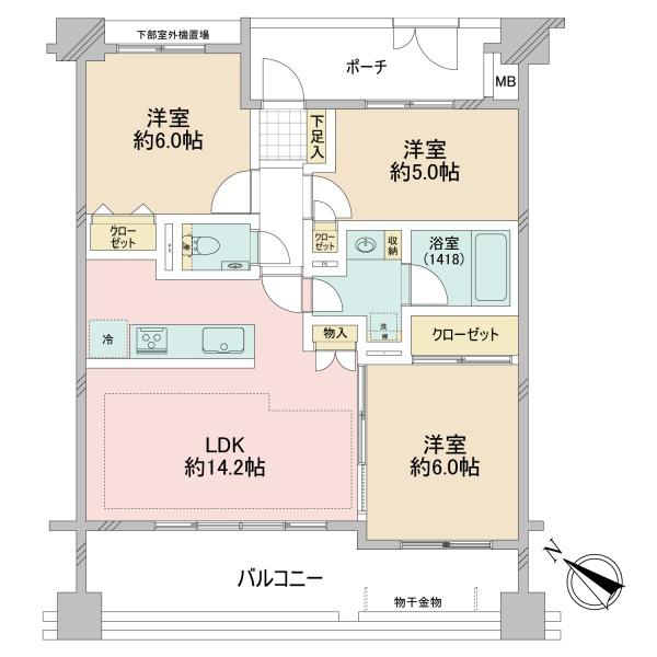 クレッセント武蔵小杉グラデイズ壱番館