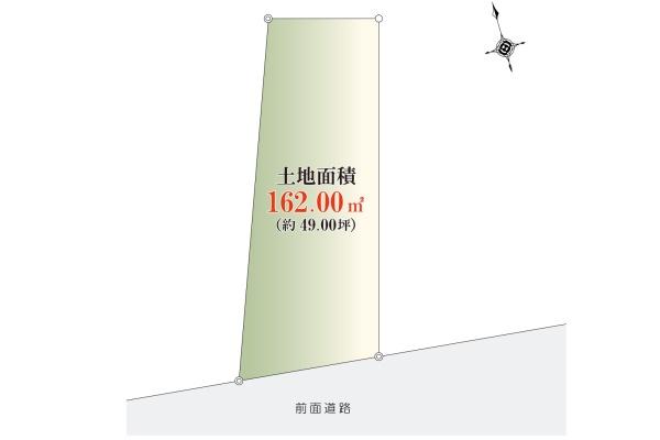多摩川河川敷沿い　世田谷区鎌田2丁目売地