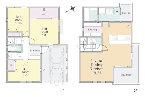 世田谷区砧１丁目の新築一戸建
