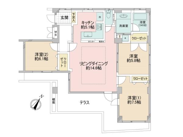 ユニテ藤が丘ウエストテラス
