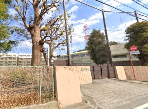 横浜市青葉区梅が丘の土地(横浜市立谷本中学校)