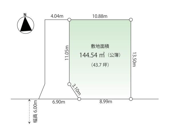 横浜市青葉区梅が丘の売土地