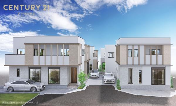 カースペース２台　梶ケ谷新築戸建　8号棟