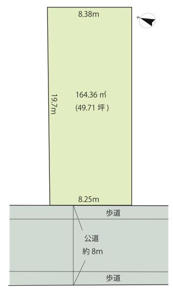 目黒区碑文谷４丁目売地A区画