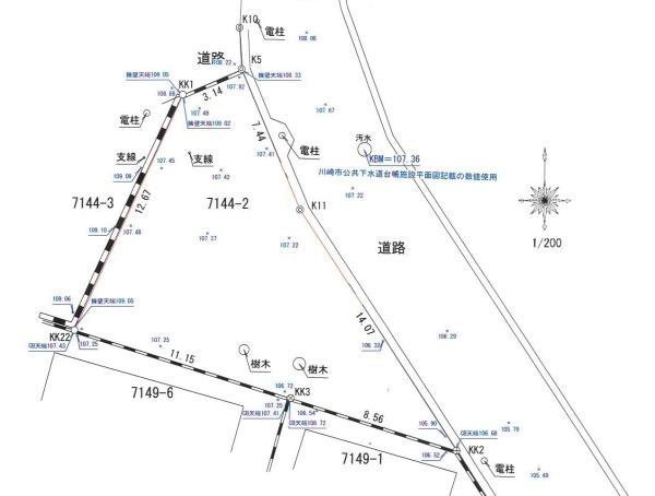 45坪弱東百合丘売地