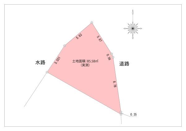 平５丁目建築条件付売地