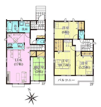 我孫子市布施　２号棟　新築戸建