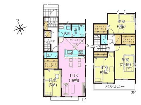 我孫子市布施　３号棟　新築戸建