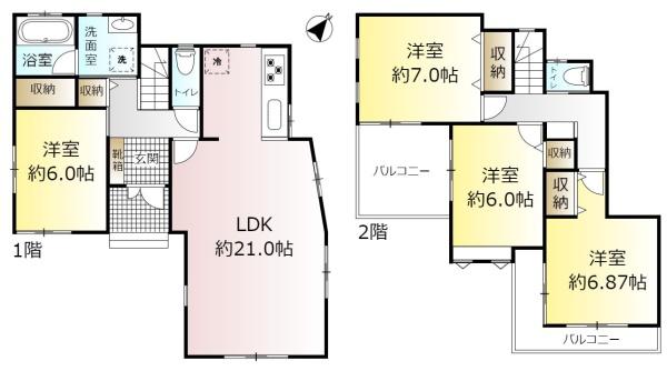 柏市大青田の中古一戸建