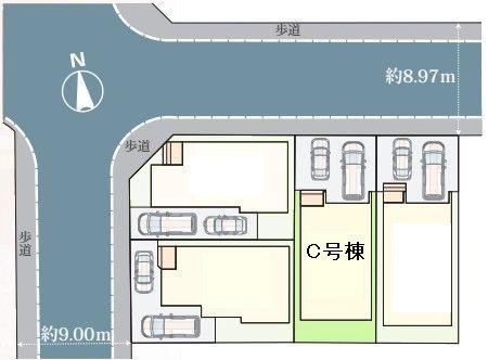 松戸市新松戸31期　C号棟　新築戸建