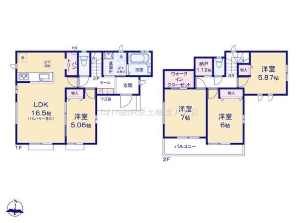 流山市こうのす台第3　2号棟　新築戸建