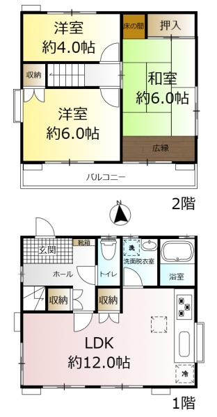 柏市篠籠田の中古一戸建