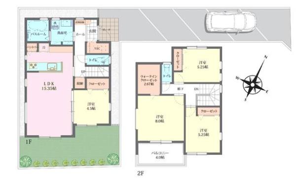 鎌ケ谷市東道野辺第2　9号棟　新築戸建