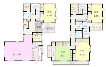 柏市ひばりが丘の中古一戸建て