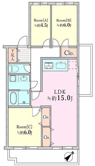 パシフィック我孫子グリーンタウン８号棟