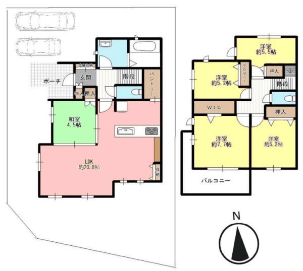 流山市おおたかの森東3丁目　中古戸建