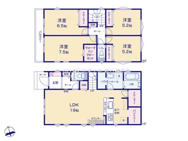 松戸市下矢切1期　新築戸建