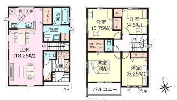 我孫子市寿4期　2号棟　新築戸建