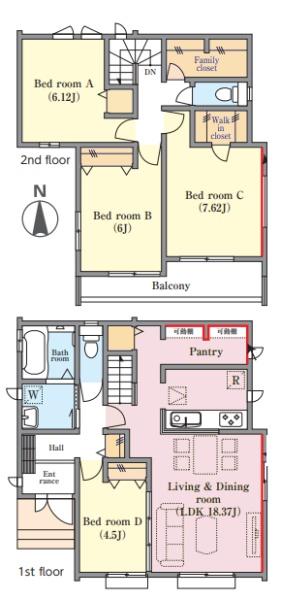 松戸市松戸28期　B号棟　新築戸建