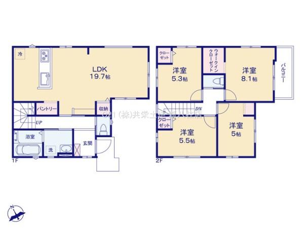 松戸市八ケ崎13期　新築戸建
