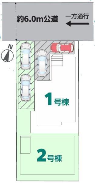 松戸市二十世紀が丘美野里町　2号棟　新築戸建