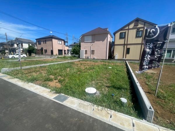 松戸市栄町6丁目の土地(現地土地写真)