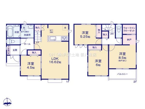 松戸市古ケ崎3丁目第2　L号棟　新築戸建