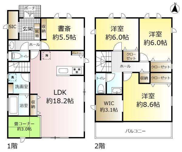 松戸市五香西５丁目の中古一戸建