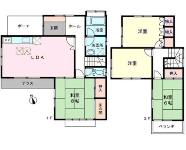 鎌ケ谷市鎌ケ谷9丁目　中古戸建