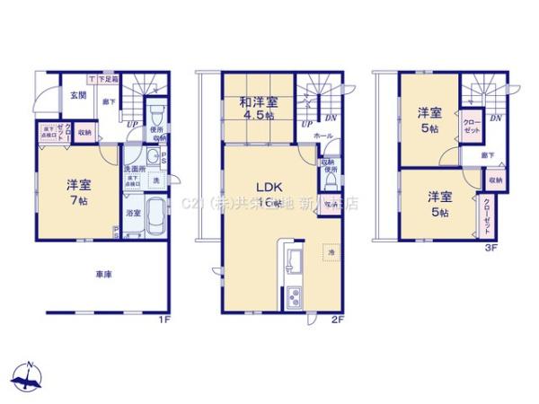 松戸市稔台11期　新築戸建