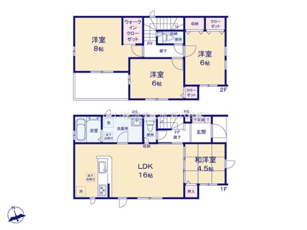 柏市花野井の新築一戸建