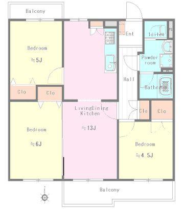 大津ヶ丘第二住宅4号棟