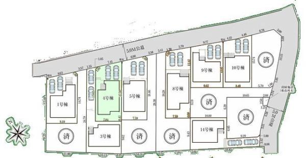 柏市戸張3期　4号棟　新築戸建