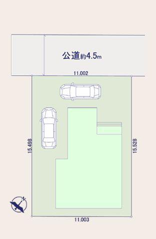 柏市南逆井6丁目　新築戸建