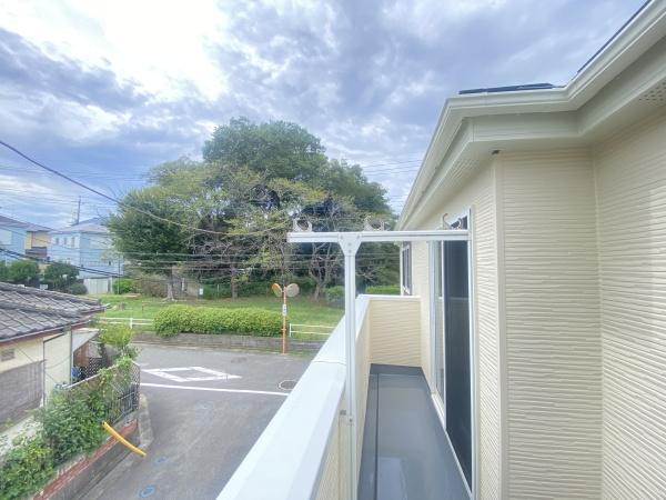 我孫子市根戸の中古一戸建て(バルコニー)