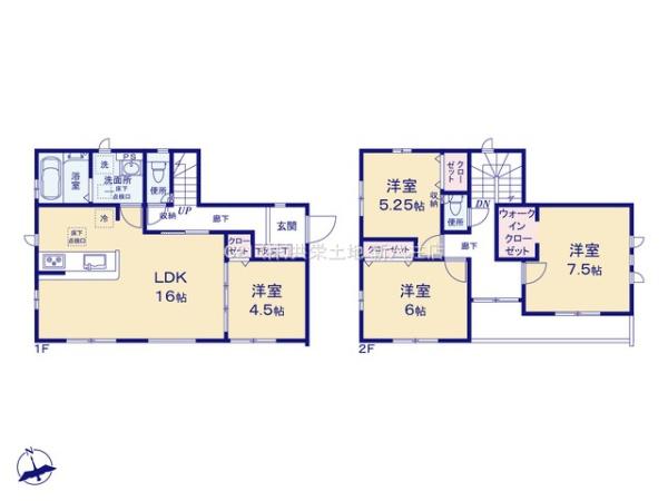 柏市花野井の新築一戸建
