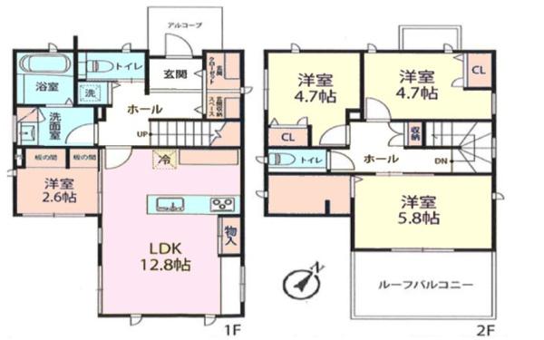 柏市大津ケ丘4丁目　中古戸建