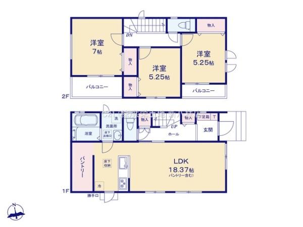 松戸市三ケ月　新築戸建