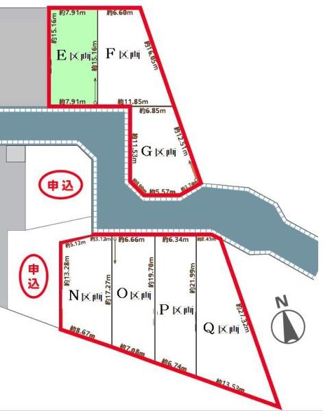 鎌ケ谷市西佐津間1丁目　E区画　土地