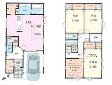 我孫子市若松　B号棟　新築戸建