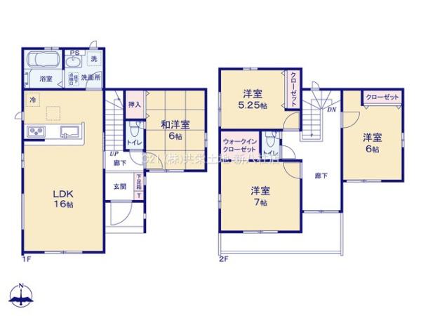 松戸市金ケ作7期　2号棟　新築戸建