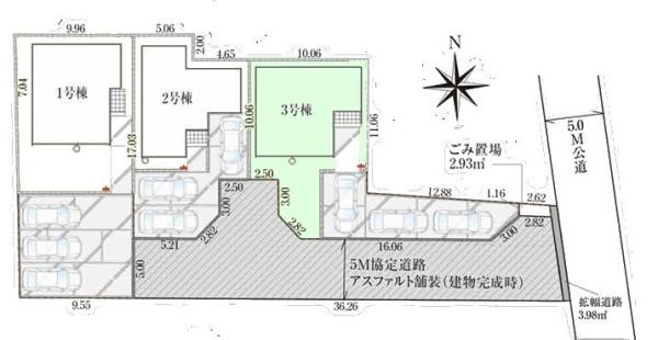 松戸市金ケ作7期　3号棟　新築戸建