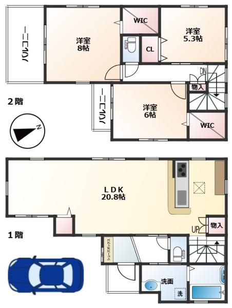 松戸市上矢切　中古戸建