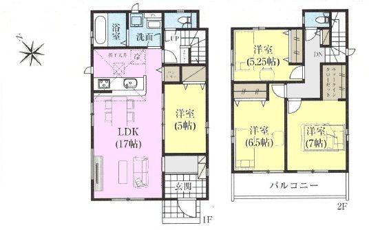 鎌ケ谷市鎌ケ谷７丁目の新築一戸建