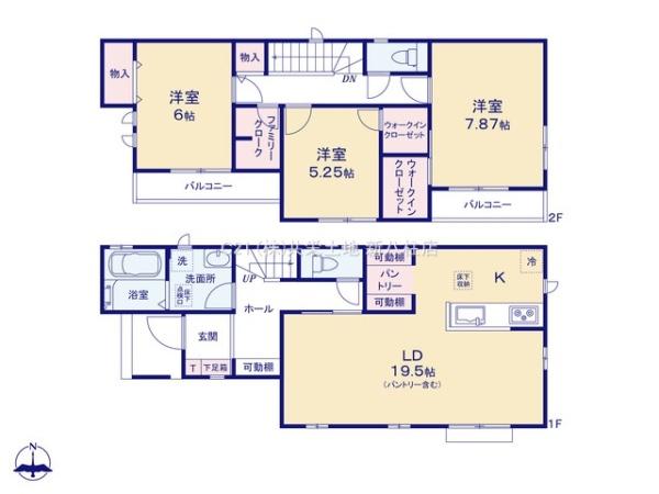 松戸市北小金20期　A号棟　新築戸建