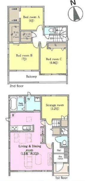 鎌ケ谷市西佐津間１丁目の新築一戸建