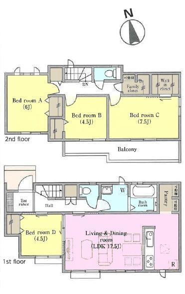 鎌ケ谷市西佐津間１丁目の新築一戸建
