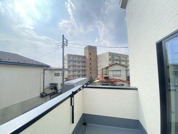 松戸市八ケ崎4丁目24-1期 新築戸建(バルコニー)