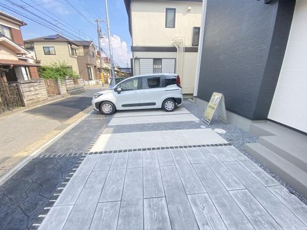 松戸市高柳新田 新築戸建(駐車場)